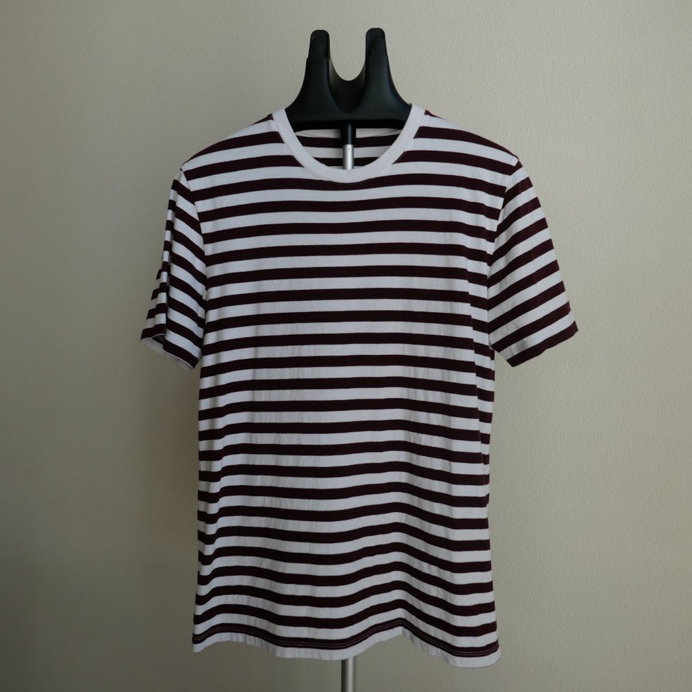 Maison Margiela Striped Short Sleeve Shirt